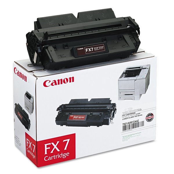 Canon Fax Toner Cartridge, 4500 Page-Yield, Blk FX7